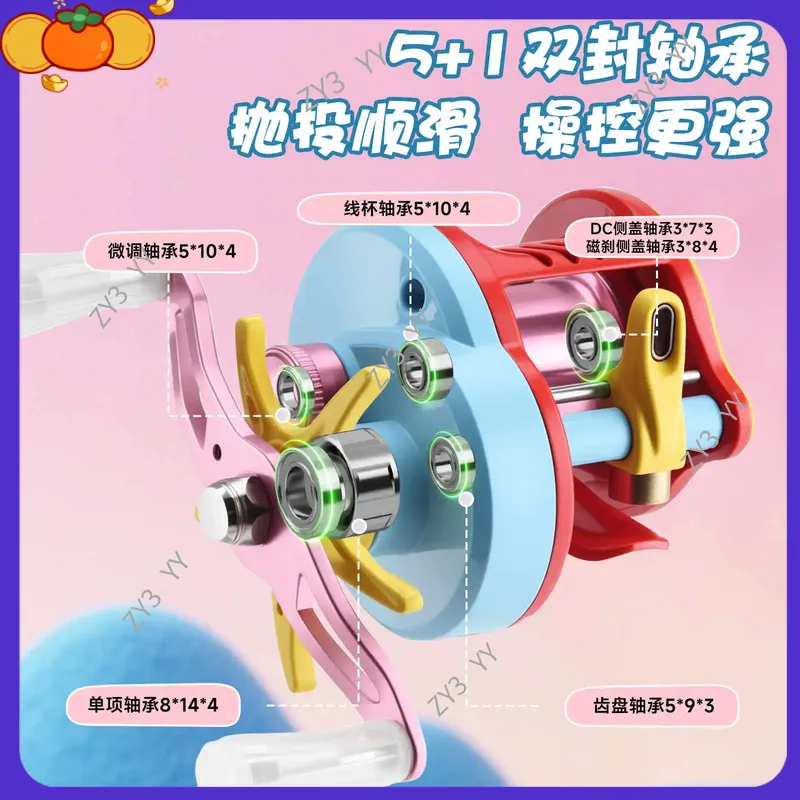 2026 TEBEN Linglong DC Reel Au - Kastking Reel Zephyr recension och pris