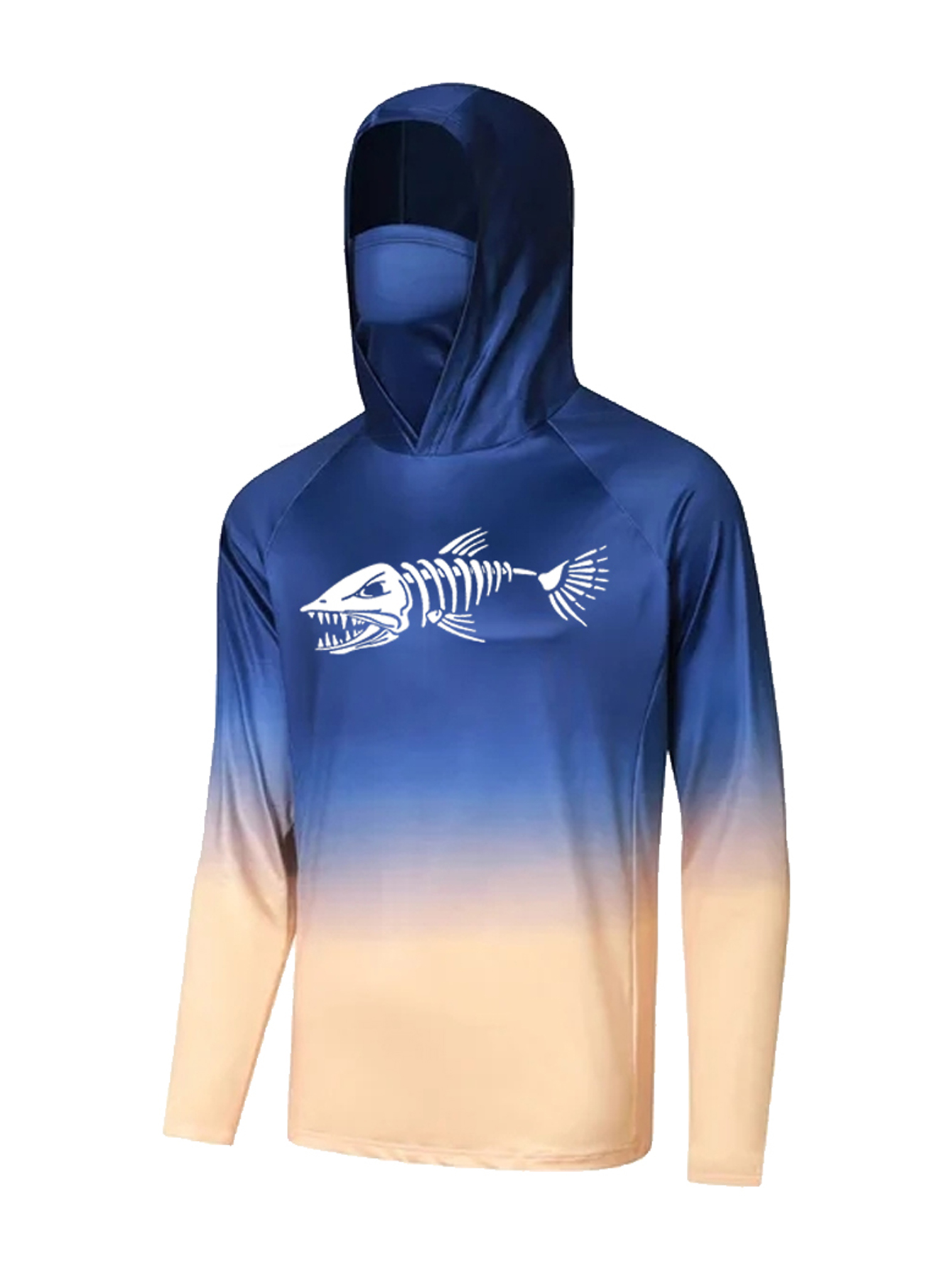 UPF 50+ Hooded Fishing Clothes - Fishing Mask Sun Protection recension och pris