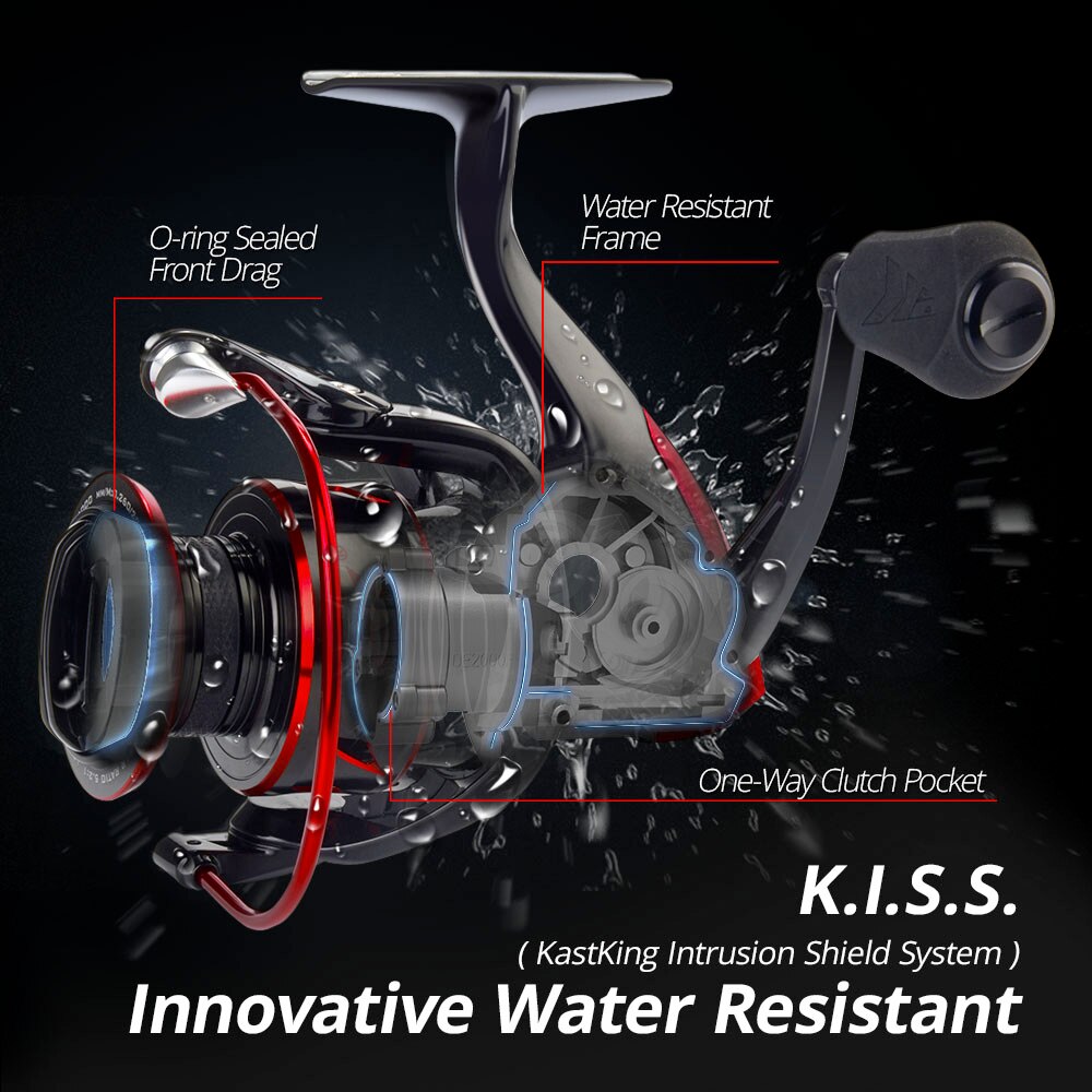 KastKing Sharky III Ball Beari - Kastking Reel Zephyr recension och pris