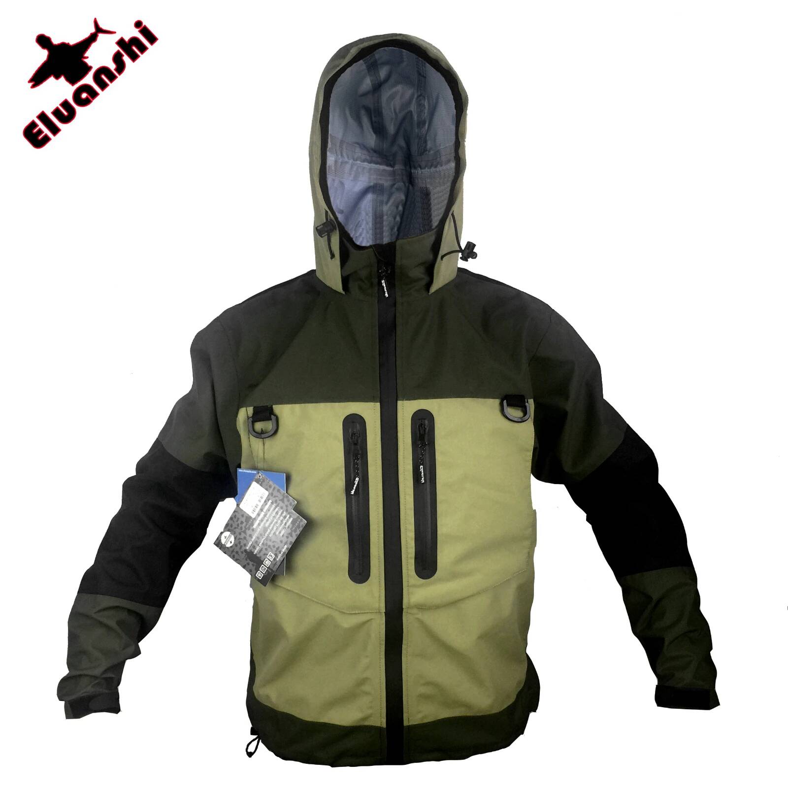 ELUANSHI Waterproof Breathable - Fishing Jacket Waterproof recension och pris